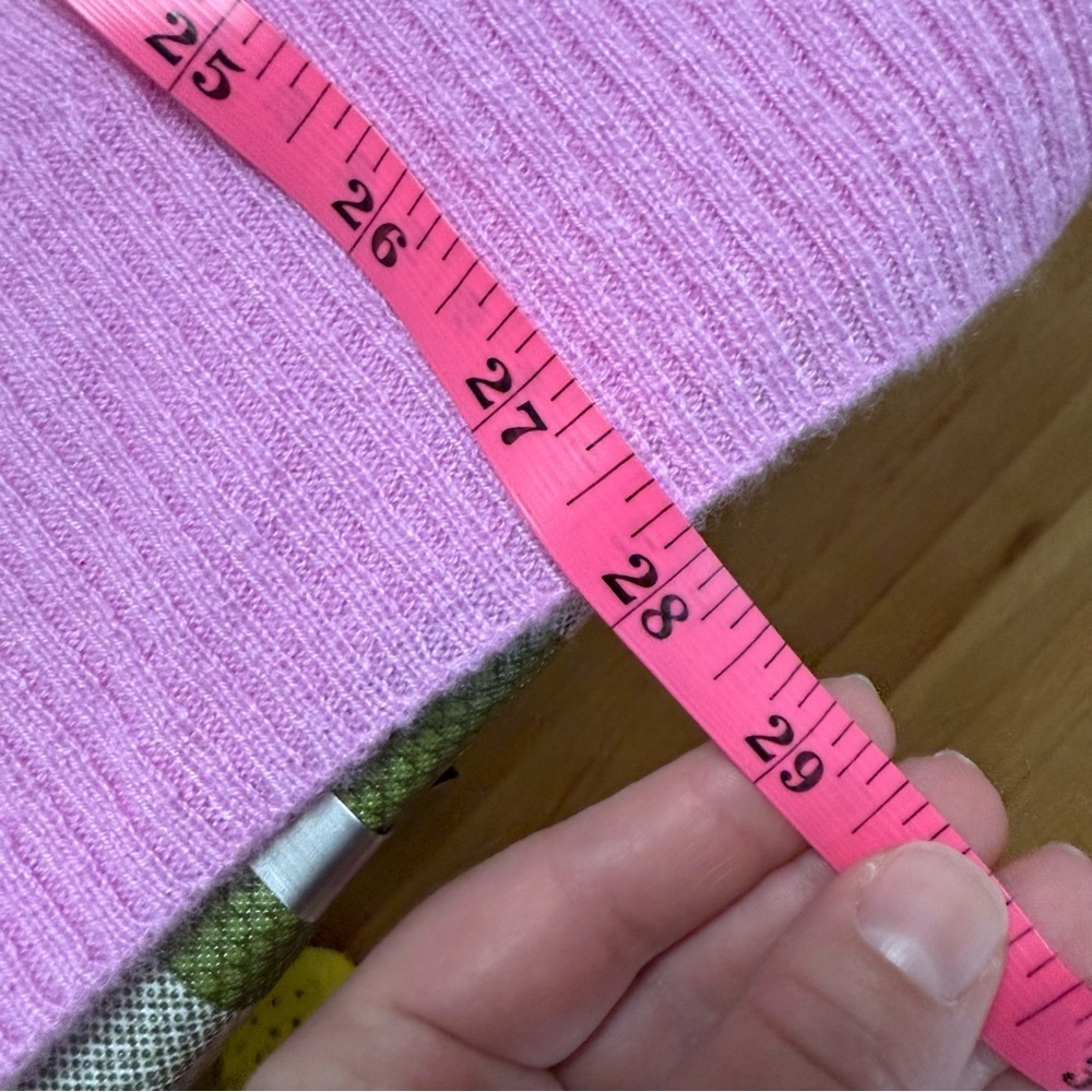 NEW Kinross 100% Cashmere Sweater- Pink Easy Crew Pullover Oversized- M - Picture 10 of 12
